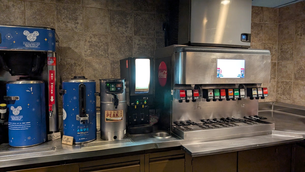 Disneys Animal Kingdom Lodge dining The Mara drink station