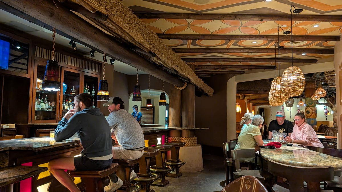 Disneys Animal Kingdom Lodge food Sanaa bar