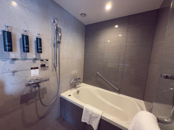DoubleTree by Hilton Tokyo Ariake bathroom shower