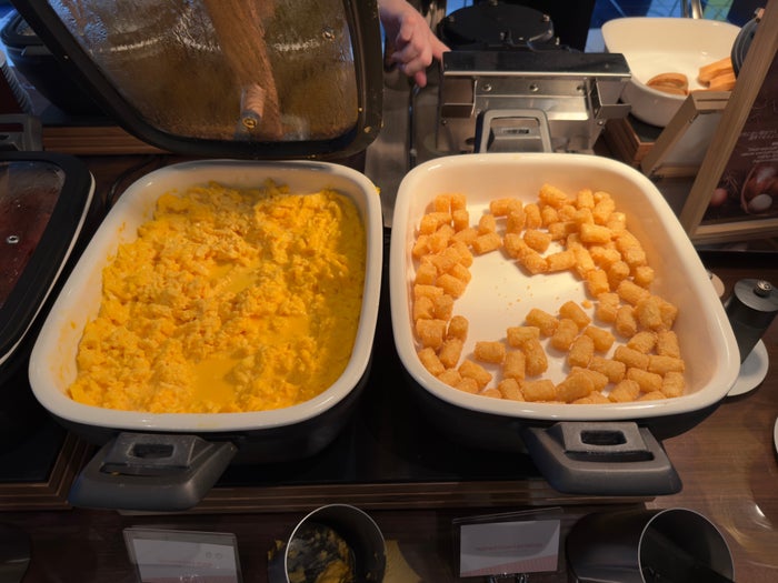 DoubleTree by Hilton Tokyo Ariake breakfast eggs and potatoes
