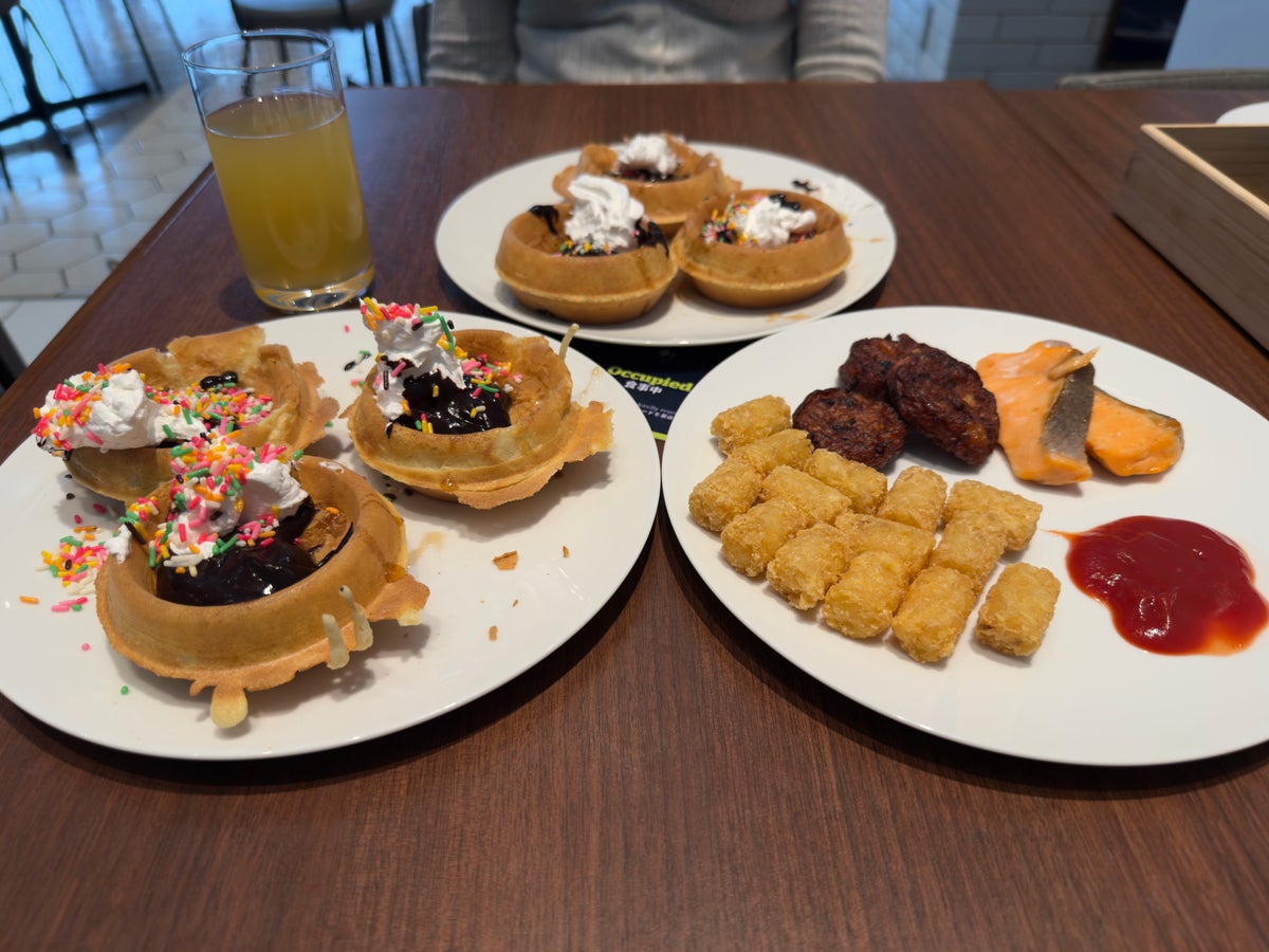 DoubleTree by Hilton Tokyo Ariake breakfast plate