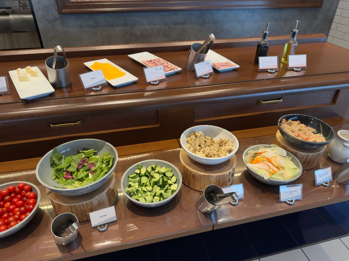DoubleTree by Hilton Tokyo Ariake breakfast salad