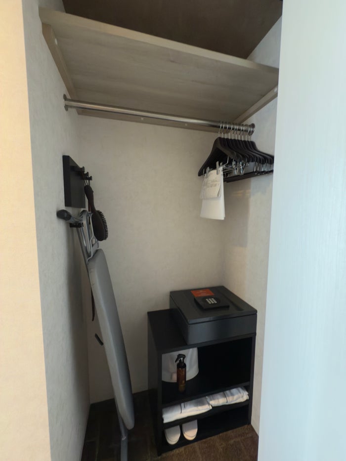 DoubleTree by Hilton Tokyo Ariake closet interior
