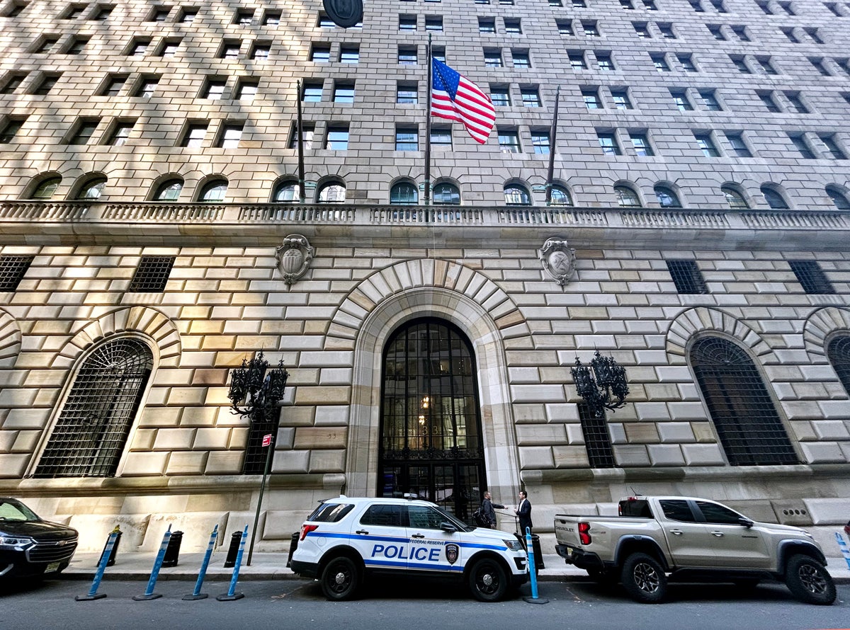 Federal Reserve of New York entrance