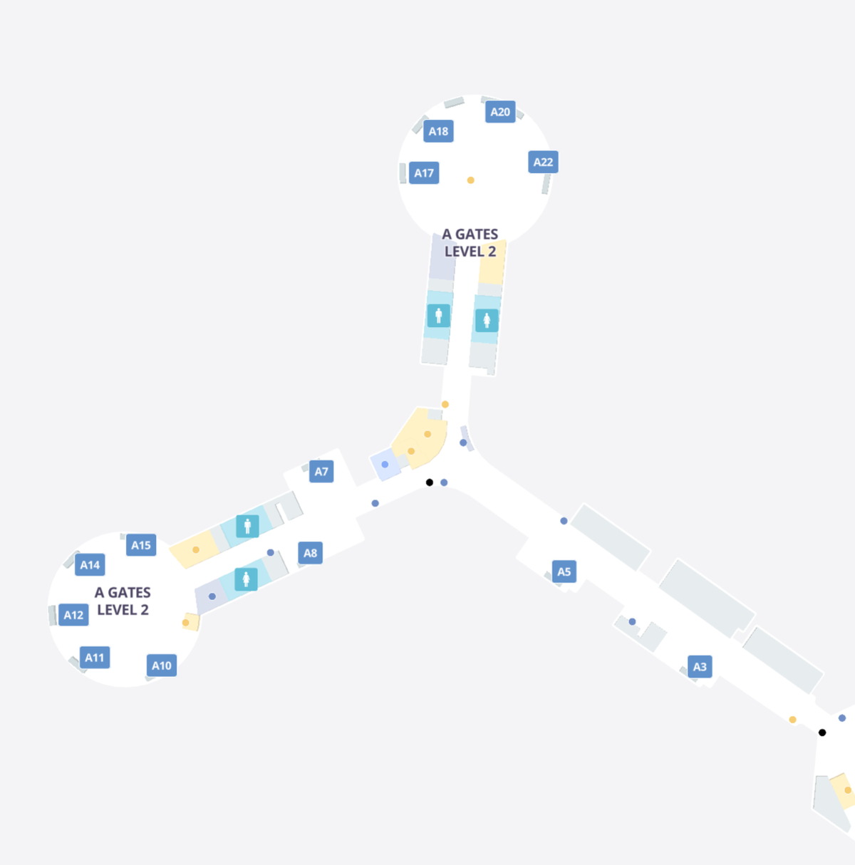 Harry Reid International Airport A Gates
