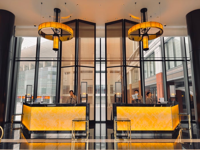 Hilton Yokohama lobby