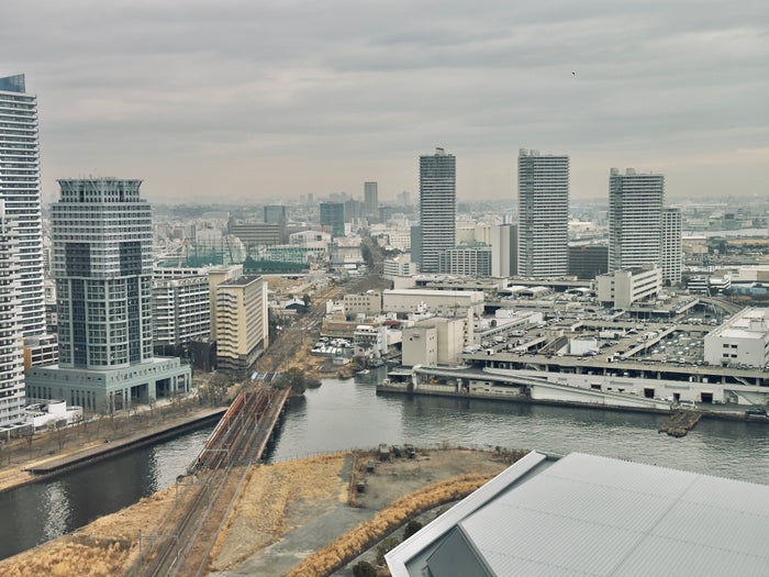 Hilton Yokohama room view