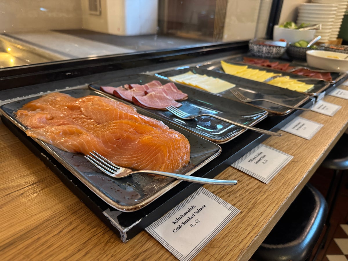 Hotel St George bakery cold buffet
