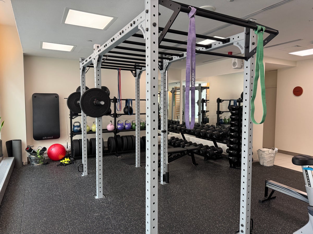Hotel St George gym equipment