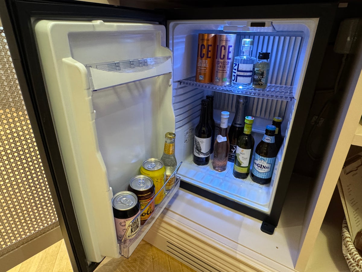 Hotel St George minibar
