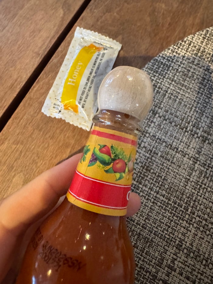 Hyatt Regency Sonoma Wine Country Sonoma Suite Railroad Stop sauce bottle plastic