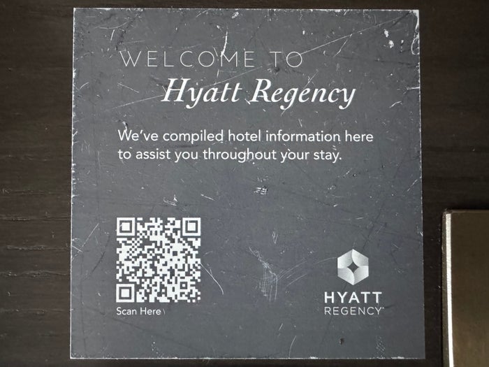 Hyatt Regency Sonoma Wine Country Sonoma Suite bedroom QR code