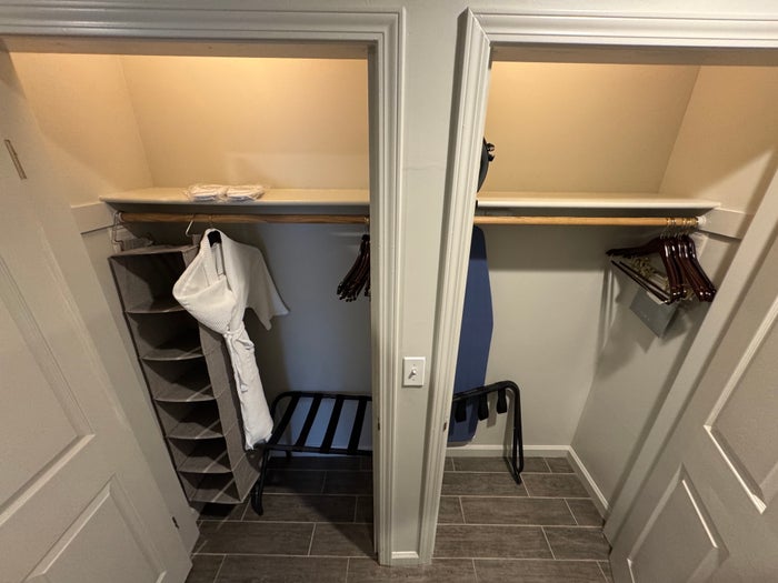 Hyatt Regency Sonoma Wine Country Sonoma Suite closets