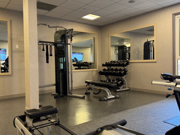 Hyatt Regency Sonoma Wine Country gym weights