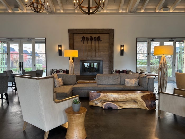 Hyatt Regency Sonoma Wine Country lobby seating
