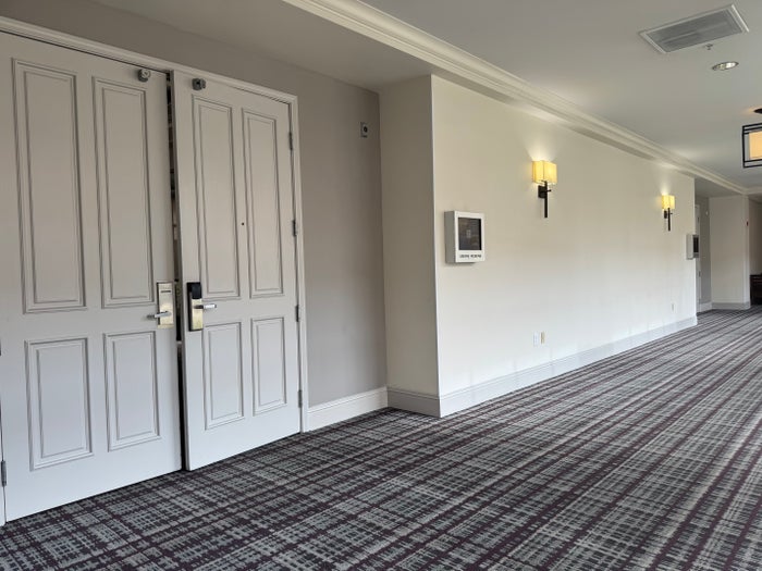 Hyatt Regency Sonoma Wine Country meeting room hallway