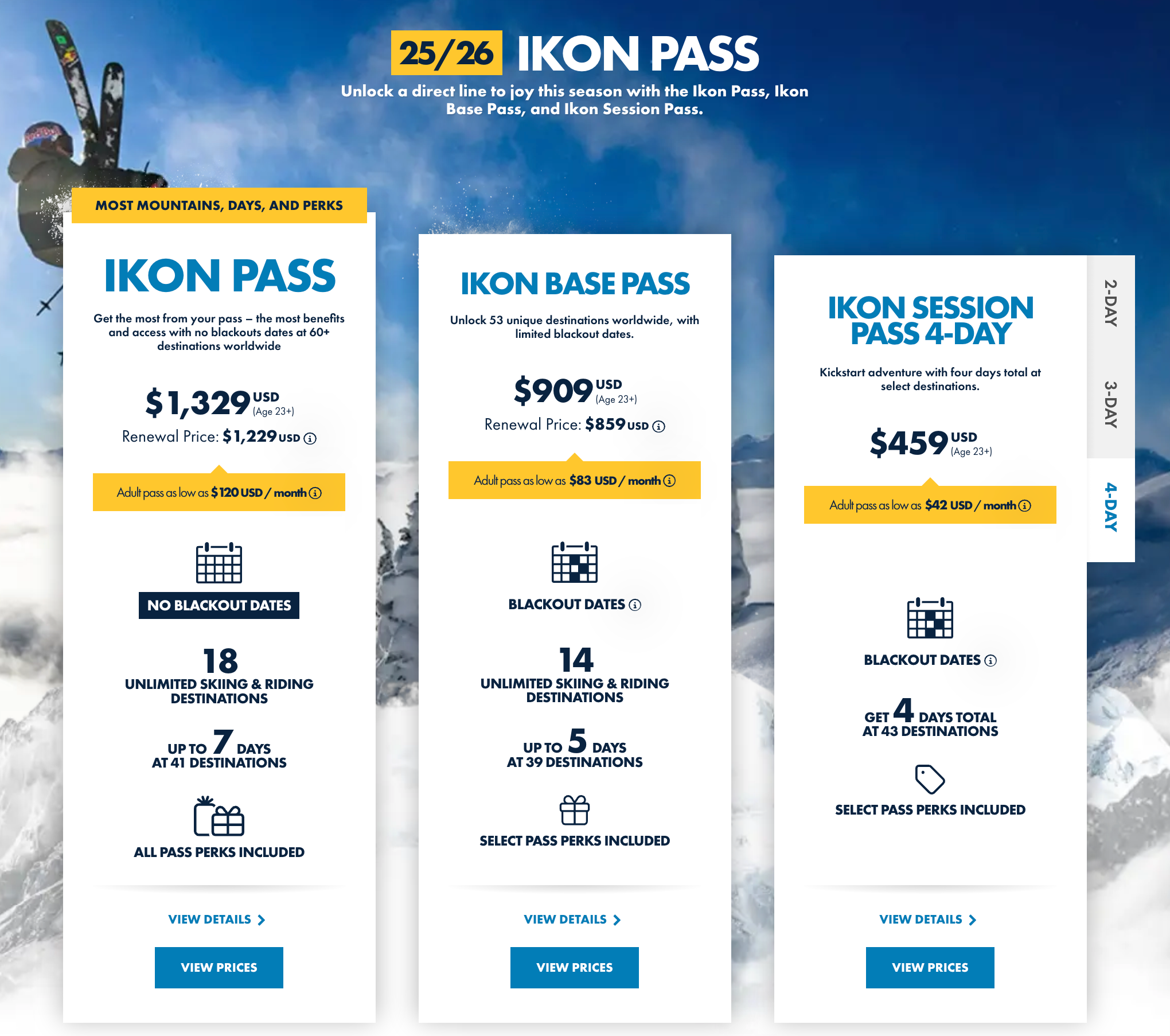 The Ultimate Guide To Season Ski Passes Worldwide 2025 2026 IKON Passes 2025 26 