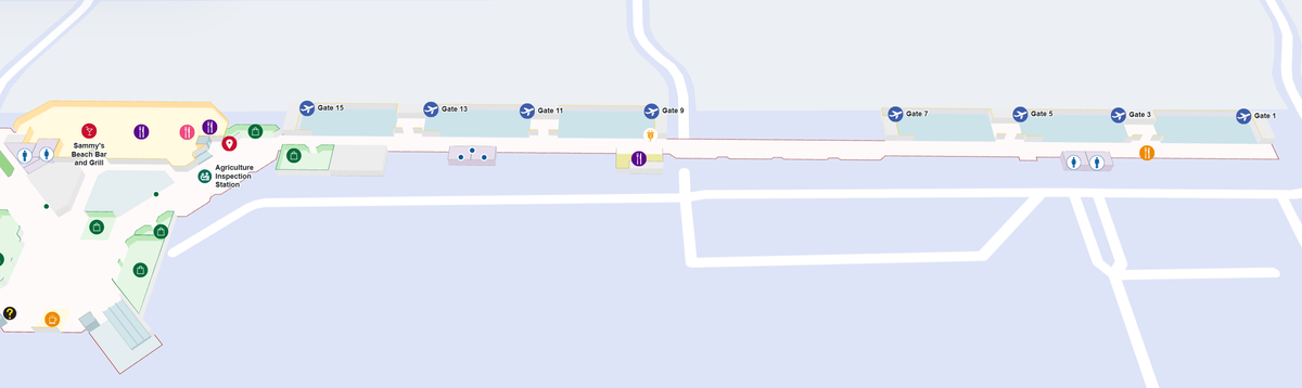 Kahului Airport Gates 1 15