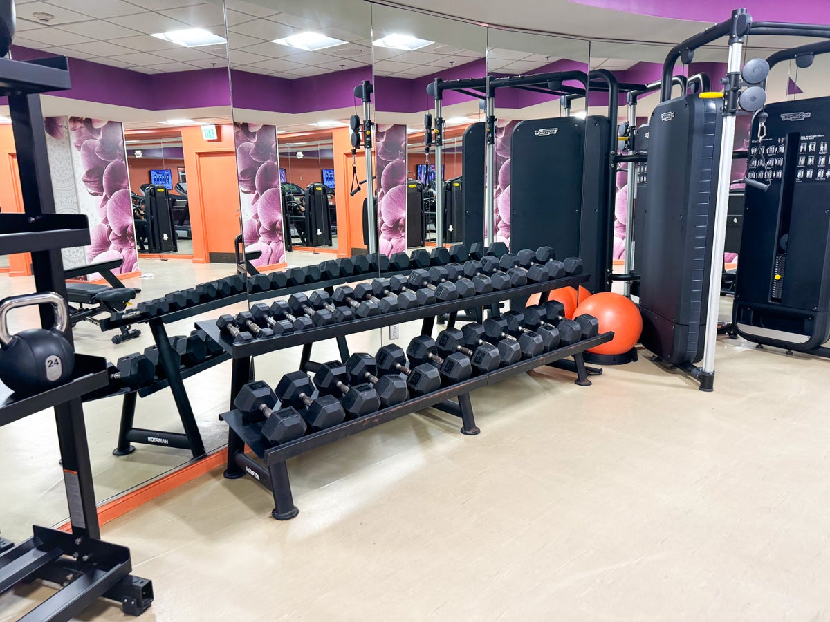 Loews Royal Pacific Hotel Universal Orlando gym free weights