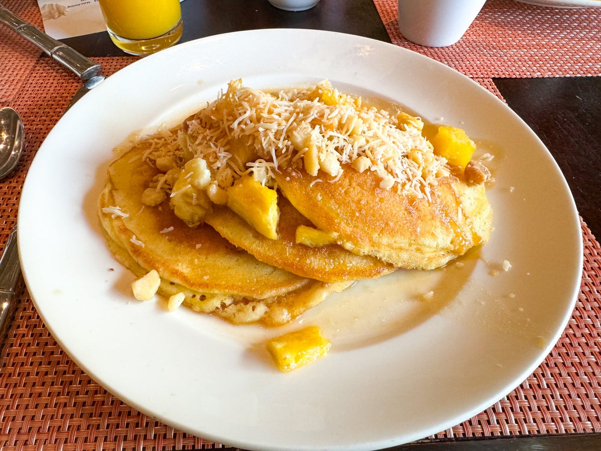 Loews Royal Pacific Pineapple Pancakes