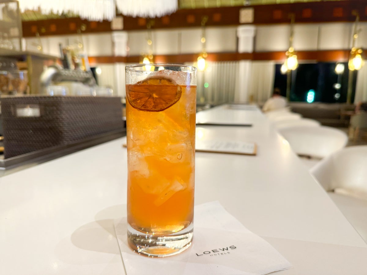 Loews Royal Pacific cocktail