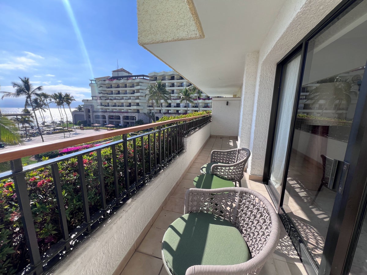 Marriott Puerto Vallarta Junior Suite balcony