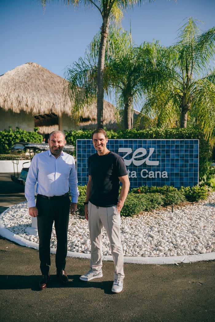 Melia Hotels International CEO Gabriel Escarrer and Tennis Legend Rafael Nadal