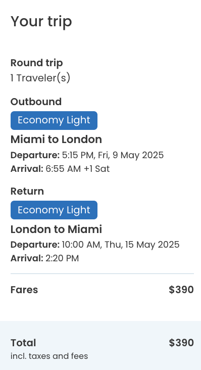 Miami to London with Norse in May Miami to London with Norse in May
