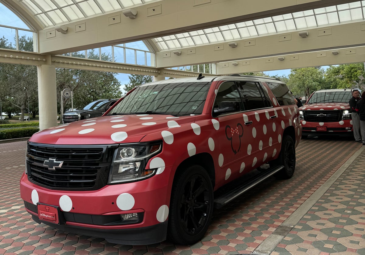 Minnie Van at Walt Disney World Contemporary Resort
