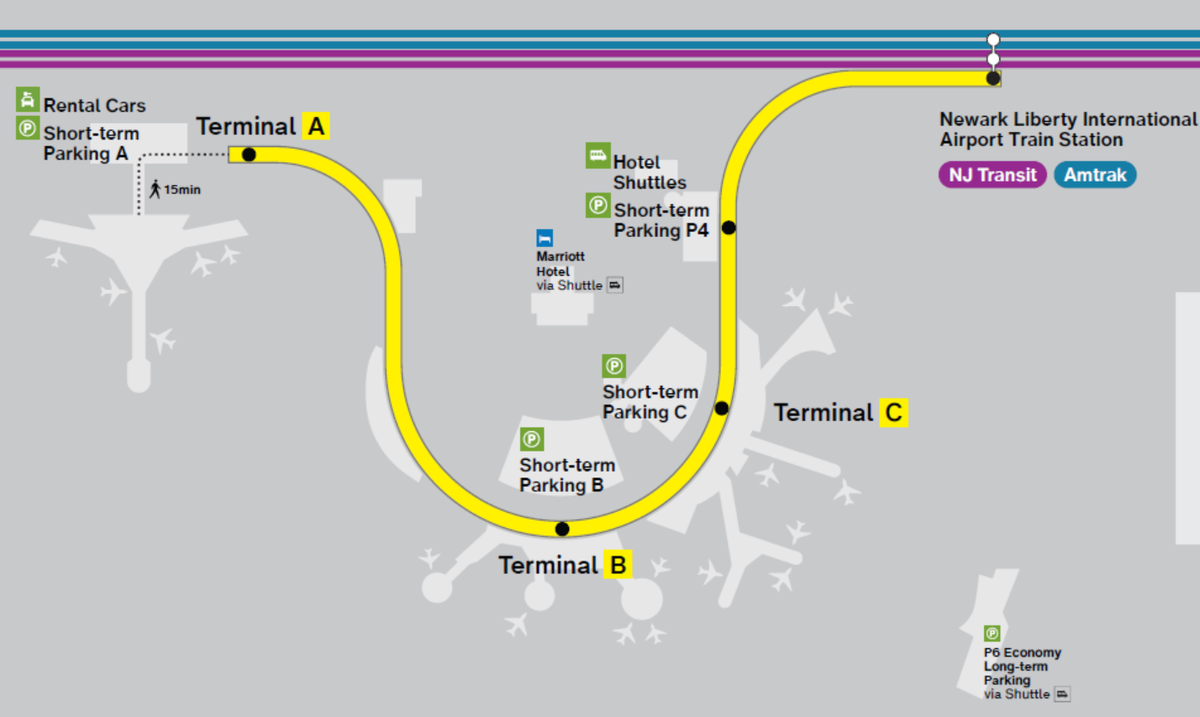 Newark Liberty International AirTrain