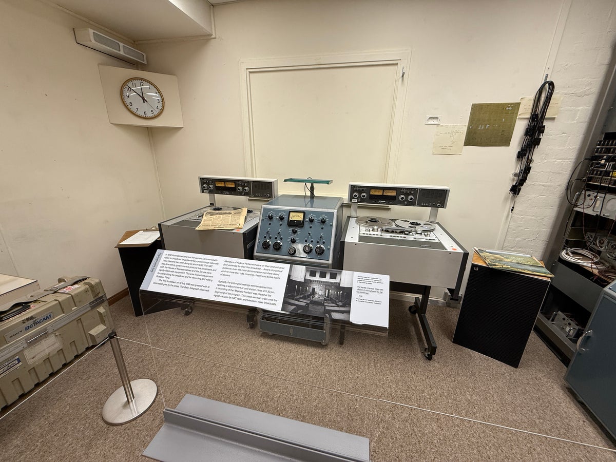 Old Parliament Jouranlism Exhibit