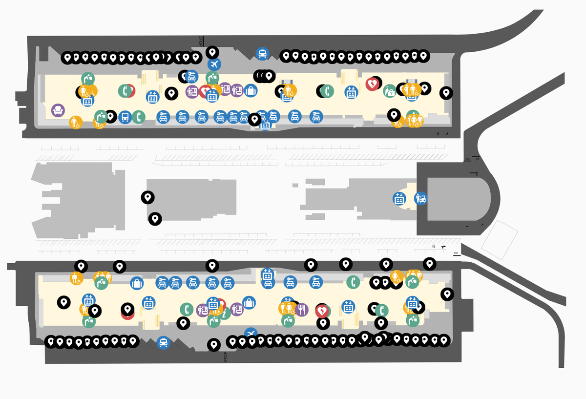Orlando International Airport Main Terminal Level 1 