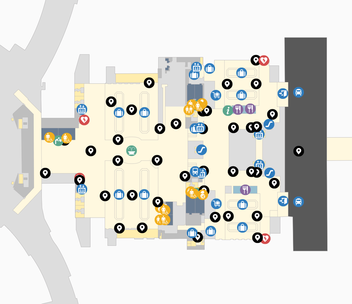 Orlando International Airport Terminal C Level 6 Baggage Claim