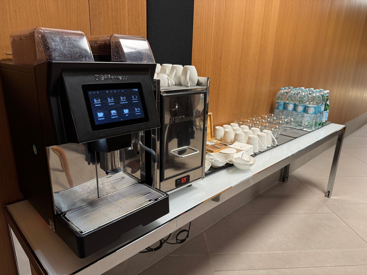 Platinum Gold Lounge North DOH coffee