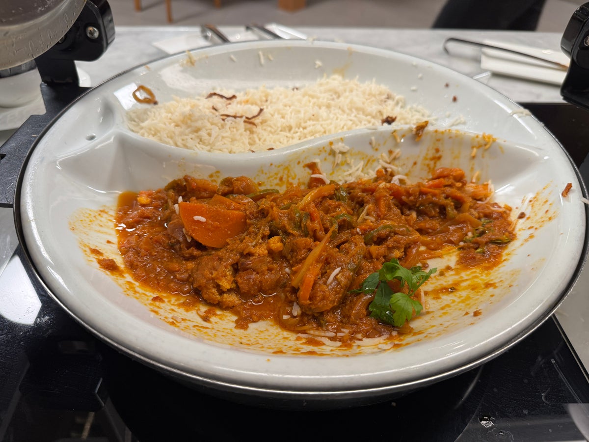 Platinum Gold Lounge North DOH jalfrezi