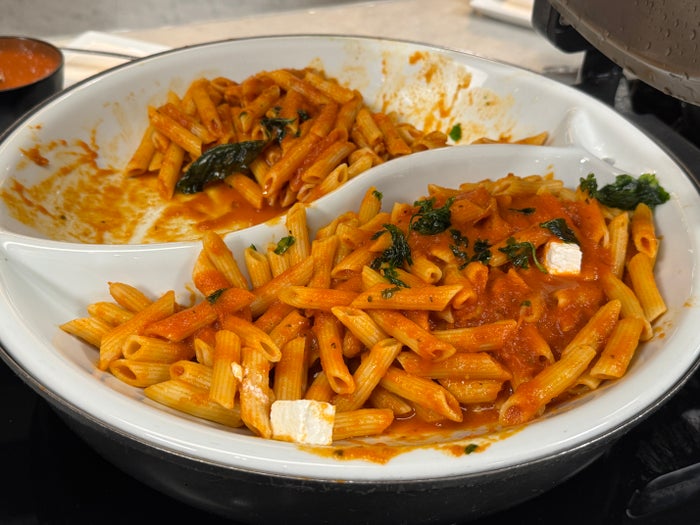 Platinum Gold Lounge North DOH pasta