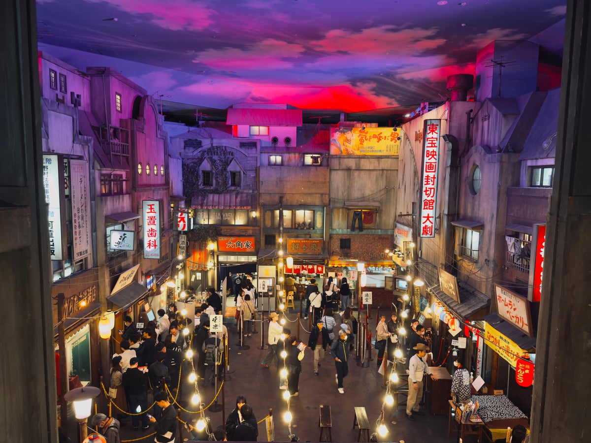Ramen museum cafeteria