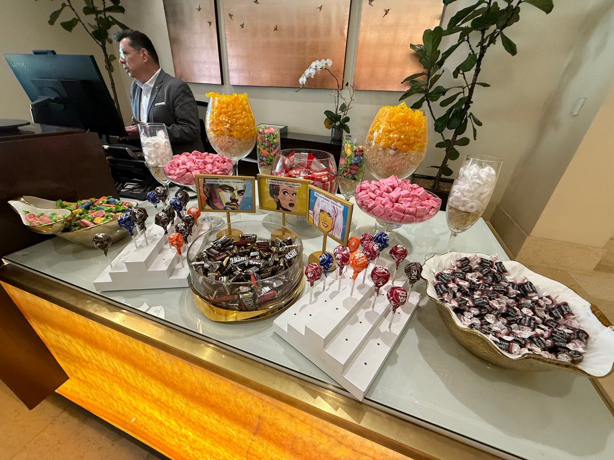 Ritz Carlton Rancho Mirage Candy Display
