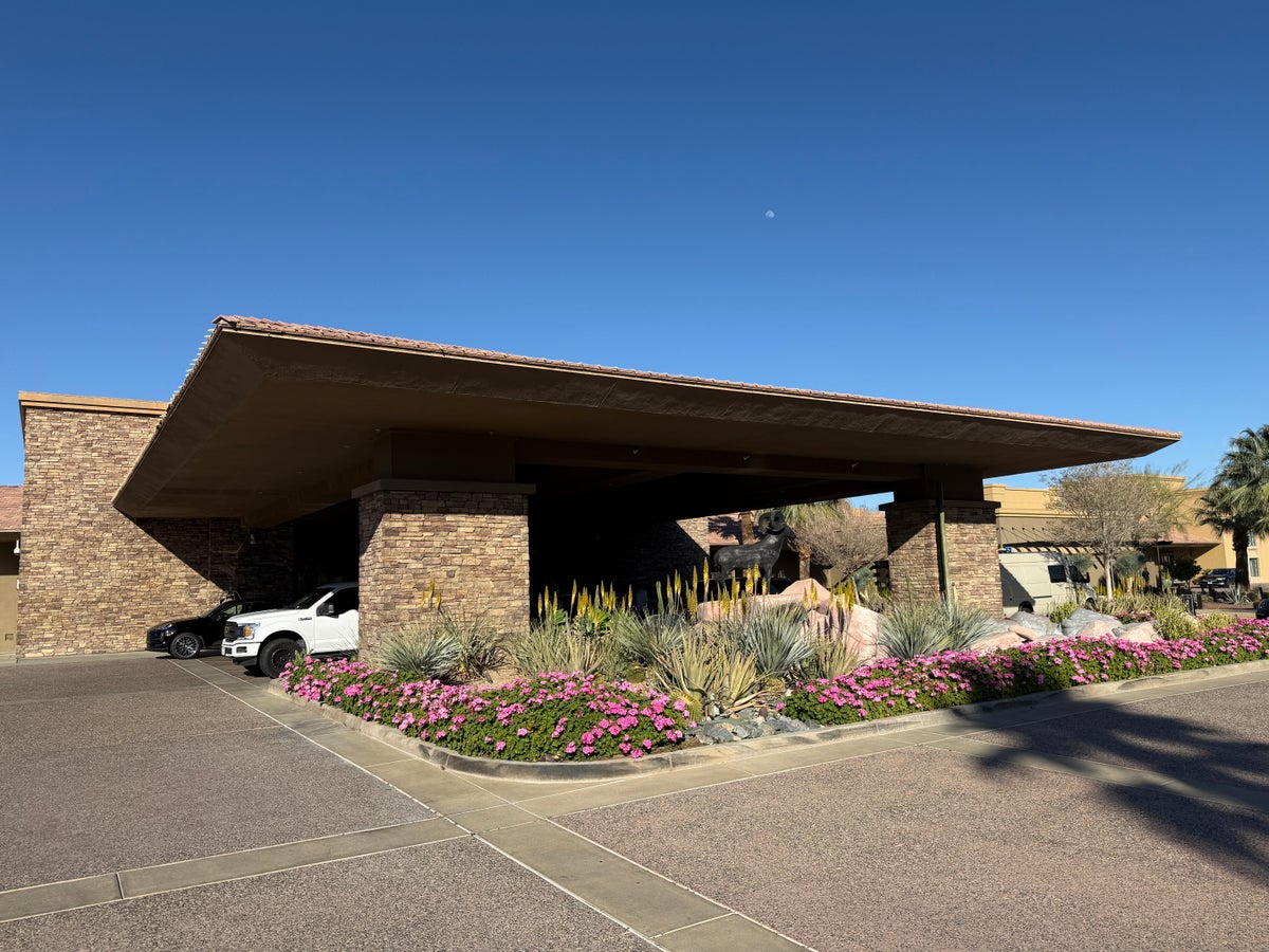 Ritz Carlton Rancho Mirage Front Entrance