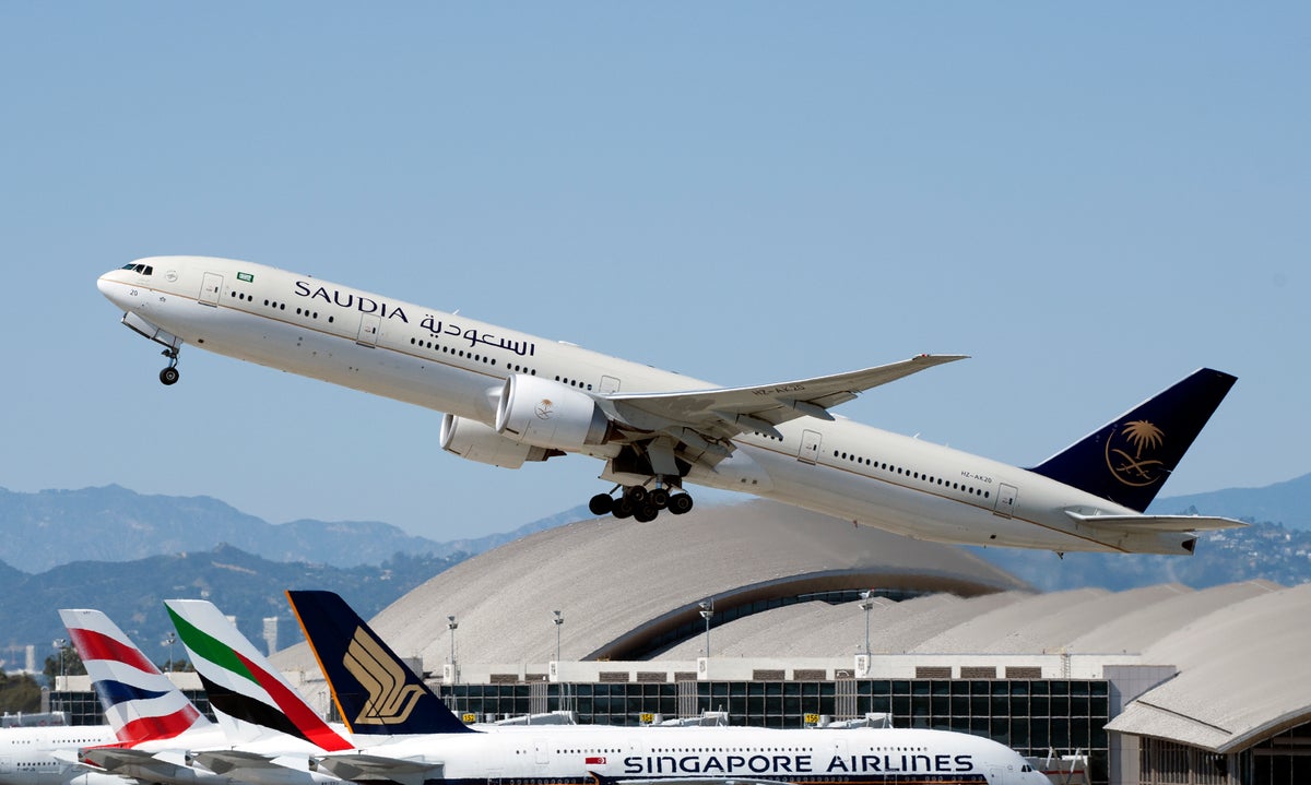 Saudia 777 300ER LAX