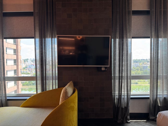 Sheraton Sao Paulo WTC Hotel bedroom TV
