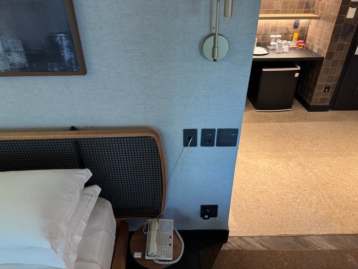 Sheraton Sao Paulo WTC Hotel bedroom phone switches