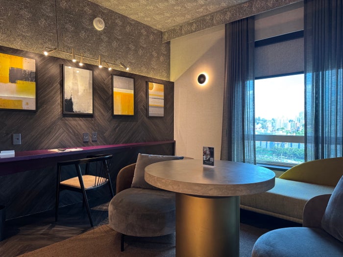 Sheraton Sao Paulo WTC Hotel bedroom sitting area
