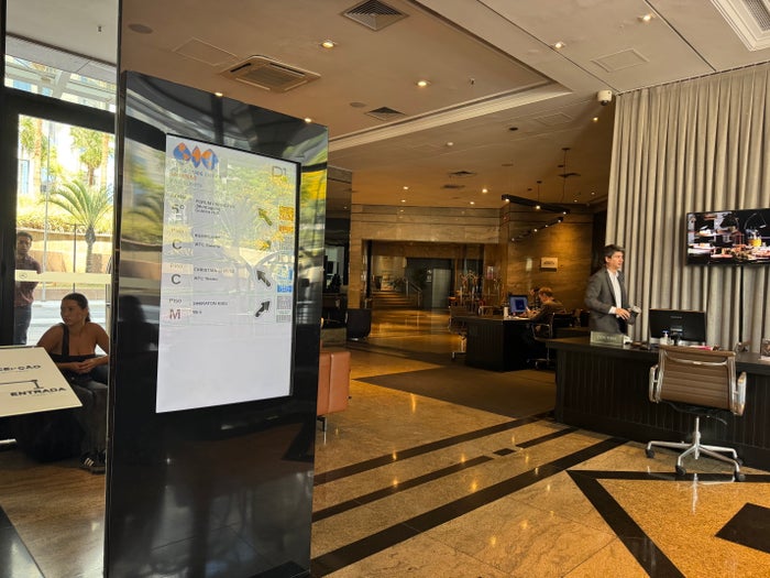 Sheraton Sao Paulo WTC Hotel concierge area