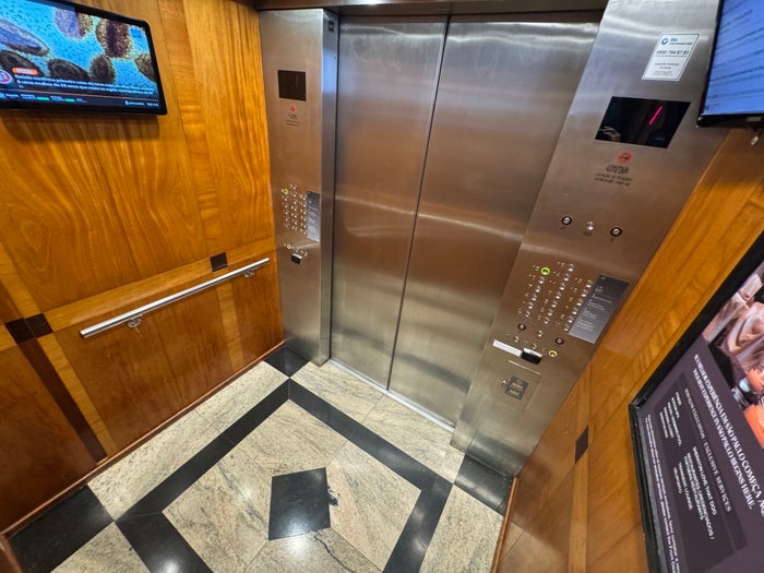Sheraton Sao Paulo WTC Hotel elevator interior