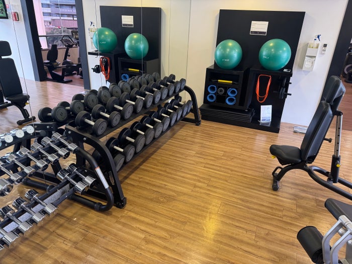 Sheraton Sao Paulo WTC Hotel gym weights