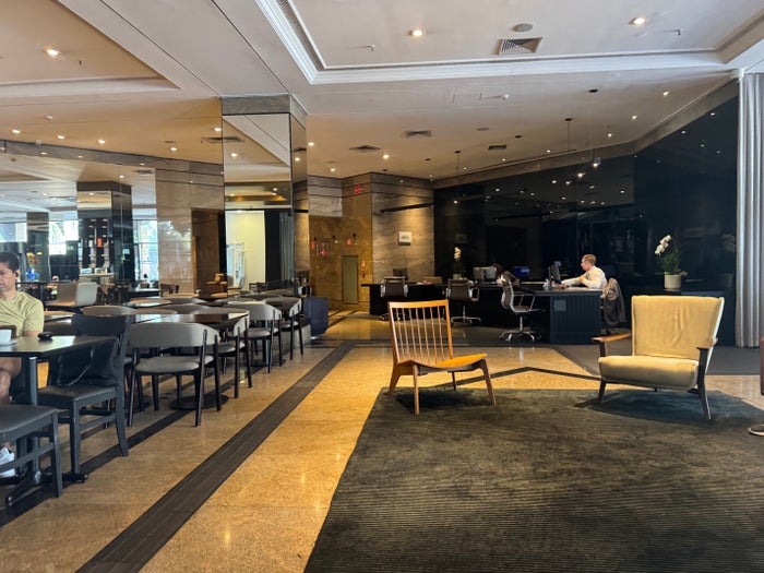 Sheraton Sao Paulo WTC Hotel lobby side view