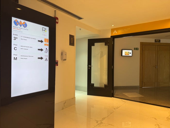 Sheraton Sao Paulo WTC Hotel meeting signs
