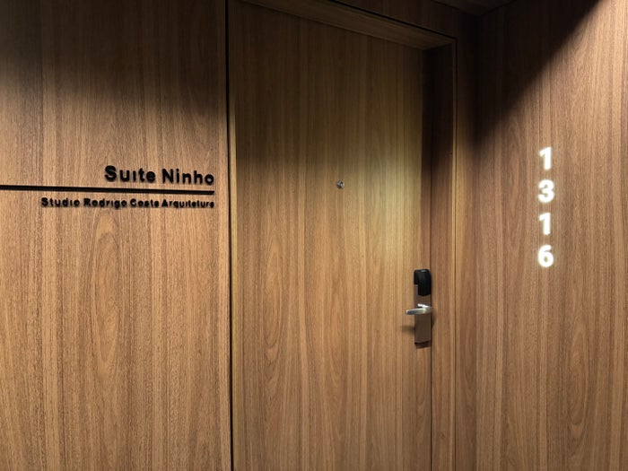 Sheraton Sao Paulo WTC Hotel room door 1316