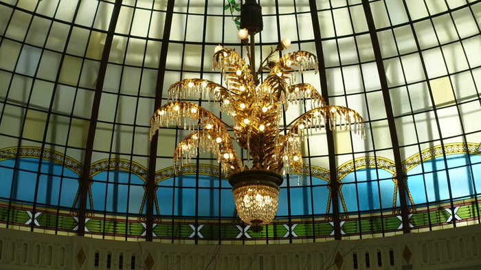 The Palace, a Luxury Collection Hotel, Madrid Cupola chandelier